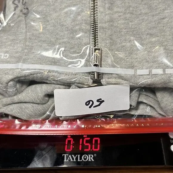 American Eagle Hoodie Women Size M Gray Pullover Preppy Academia AEO Est 77 Y2K - Picture 14 of 14